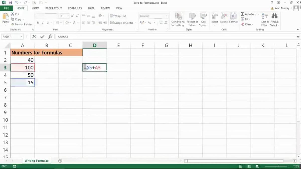 Learn Excel Formulas Part 1: Excel Formula Basics for the Absolute Beginner