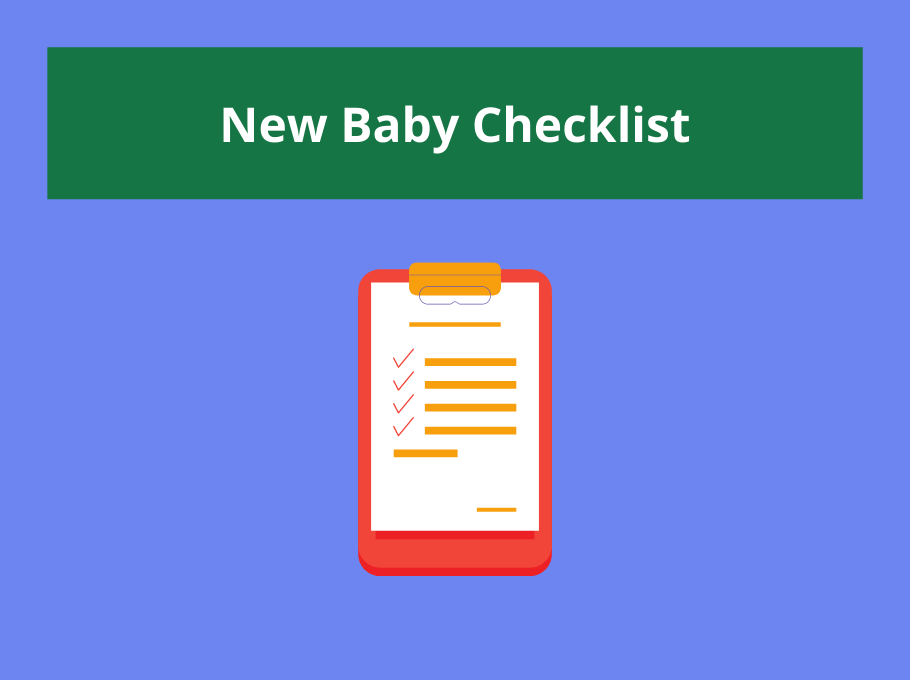 New Baby Checklist Excel Spreadsheet