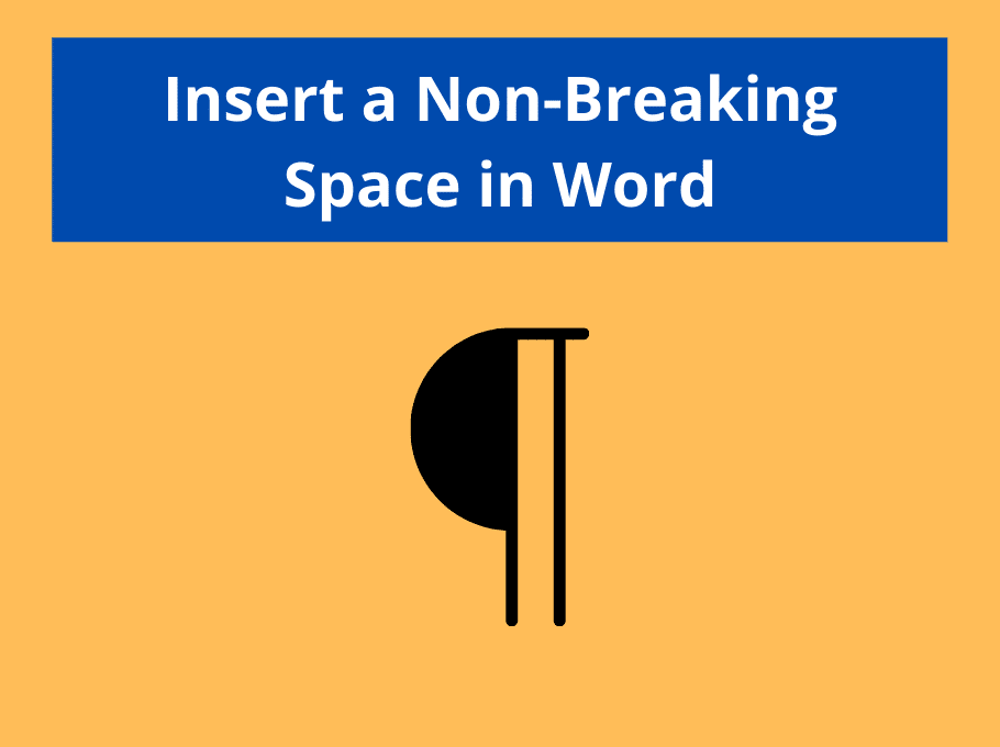 Non Breaking Space Word 2011 Geraadvisors