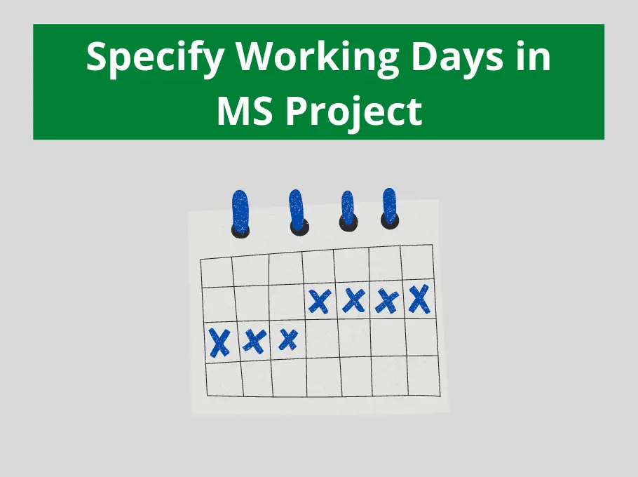 Speciify the Working Days of a Project Computergaga