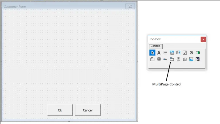 Vba excel multipage выбрать вкладку