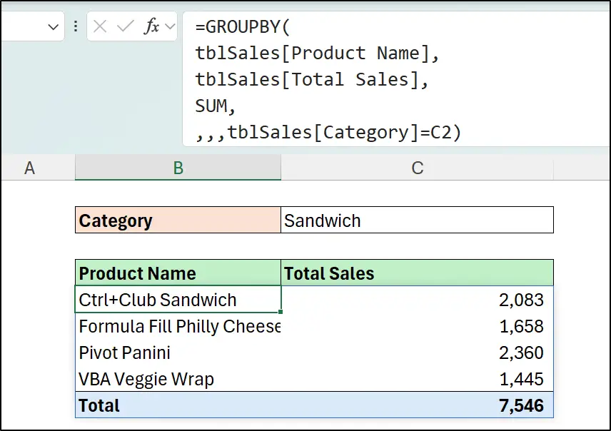 Filter applied to GROUPBY to aggregate specific rows